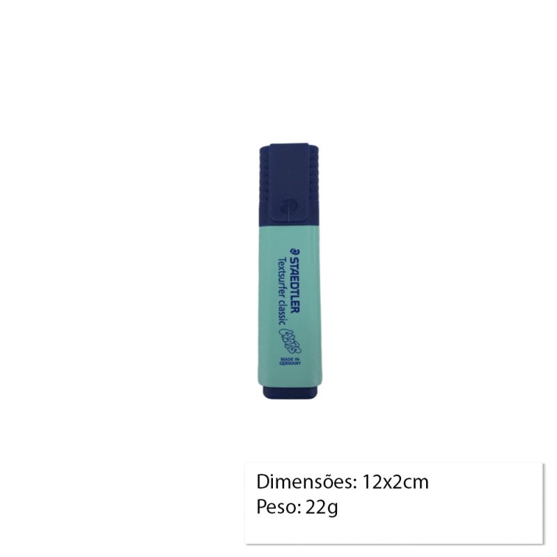 MARCA TEXTO UNIDADE COR: VERDE REF: 364C-505