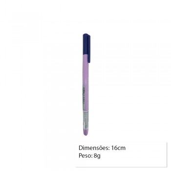 CANETA ROXO PASTEL UNIDADE REF: 323-62 CANETA ROXO PASTEL UNIDADE REF: 323-62