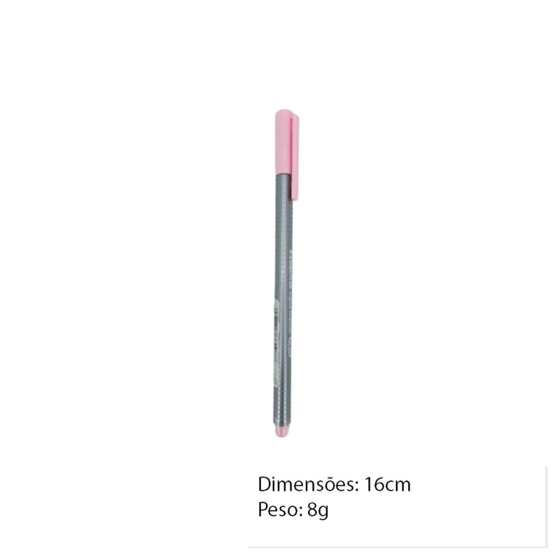 CANETA FINELINER ROSA UNIDADE REF: 334-21 CANETA FINELINER ROSA UNIDADE REF: 334-21