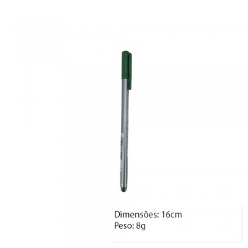 CANETA FINELINER VERDE MUSGO UNIDADE REF: 334-55 CANETA FINELINER VERDE MUSGO UNIDADE REF: 334-55