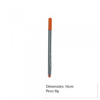 CANETA FINELINER LARANJA UNIDADE REF: 334-4 CANETA FINELINER LARANJA UNIDADE REF: 334-4