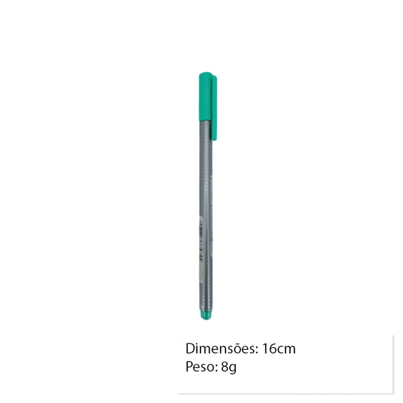 CANETA FINELINER VERDE UNIDADE REF: 334-54 CANETA FINELINER VERDE UNIDADE REF: 334-54
