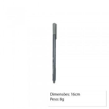 CANETA FINELINER CINZA UNIDADE REF: 334-82 CANETA FINELINER CINZA UNIDADE REF: 334-82