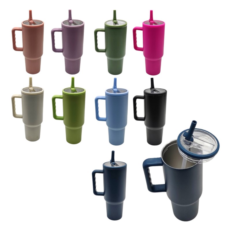 CANECÃO TUMBLER TERMICO EM AÇO INOX 1200ML REF: 27083