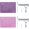 KIT SCRAP BASE DE CORTE 22X15 + RÉGUA 15CM + ESTILETE  REF: 301