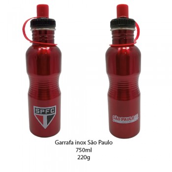 GARRAFA INOX SÃO PAULO 750ML REF: YF039A1-2 GARRAFA INOX SÃO PAULO 750ML REF: YF039A1-2