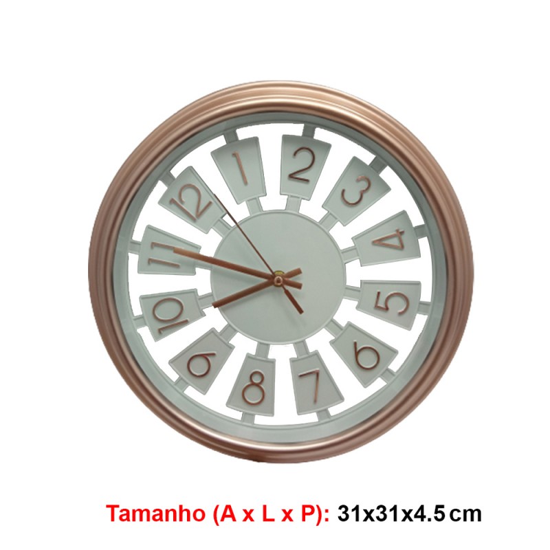RELOGIO DE PAREDE REF: GD-9867 RELOGIO DE PAREDE REF: GD-9867