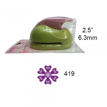 PERFURADOR DE PAPEL 2.5" 6.3mm VERDE FURO: 419 PERFURADOR DE PAPEL 2.5" 6.3mm VERDE FURO: 419