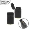 ACENDEDOR ZENGAZ DOUBLE JET PRETO REF: ZL-2A ACENDEDOR ZENGAZ DOUBLE JET PRETO REF: ZL-2A