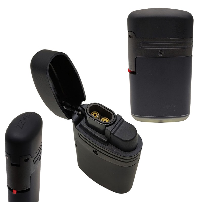 ACENDEDOR ZENGAZ DOUBLE JET PRETO REF: ZL-2A ACENDEDOR ZENGAZ DOUBLE JET PRETO REF: ZL-2A