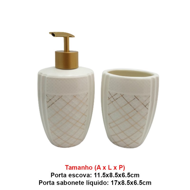 KIT DE BANHEIRO 2PCS REF:BRCT-10379 KIT DE BANHEIRO 2PCS REF:BRCT-10379