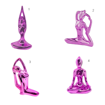 ENFEITE PORCELANA YOGA REF: TCMC-25 ENFEITE PORCELANA YOGA REF: TCMC-25