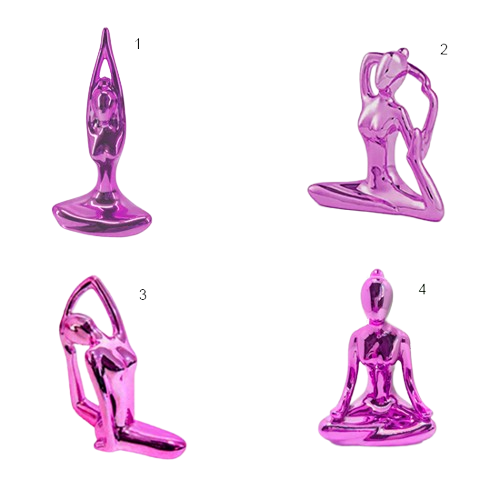 ENFEITE PORCELANA YOGA REF: TCMC-25 ENFEITE PORCELANA YOGA REF: TCMC-25