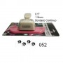 FURADOR 0.5" (1.5MM) COR: ROSA FURO: 052
