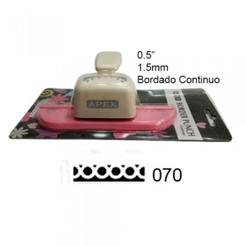 FURADOR 0.5" (1.5MM) COR: ROSA FURO: 070