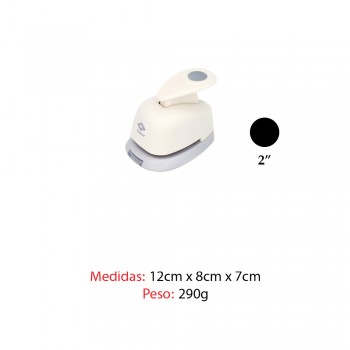 Perfurador Manual Para Papeis 2" REF: HCP-120-254 Perfurador Manual Para Papeis 2" REF: HCP-120-254
