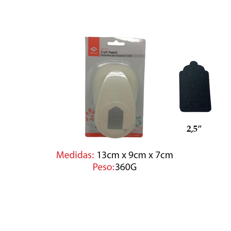 Perfurador Manual Para Papeis 2,5" REF: HCP-125-018 Perfurador Manual Para Papeis 2,5" REF: HCP-125-018