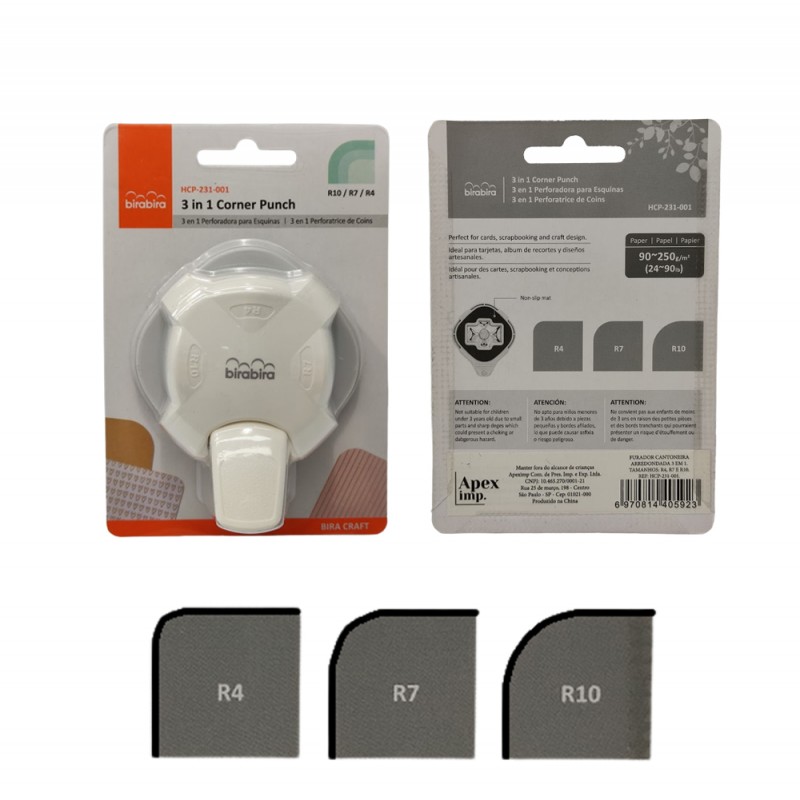 PERFURADOR MANUAL CANTONEIRA 3 EM 1  REF: HCP-231-001