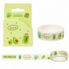 FITA ADESIVA COM CAIXINHA MODELO ABACATE 2M REF: XM-601 FITA ADESIVA COM CAIXINHA MODELO ABACATE 2M REF: XM-601