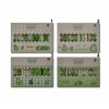 BOX DE FITAS ADESIVAS COM 4 UNIDADES EM PAPEL  REF: XM-612