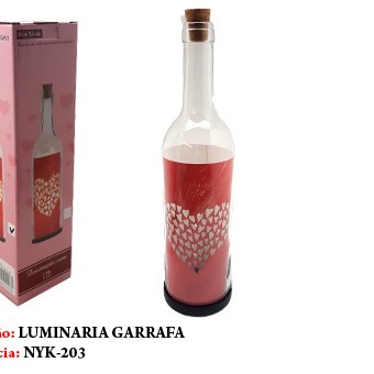 LUMINARIA GARRAFA LUMINARIA GARRAFA