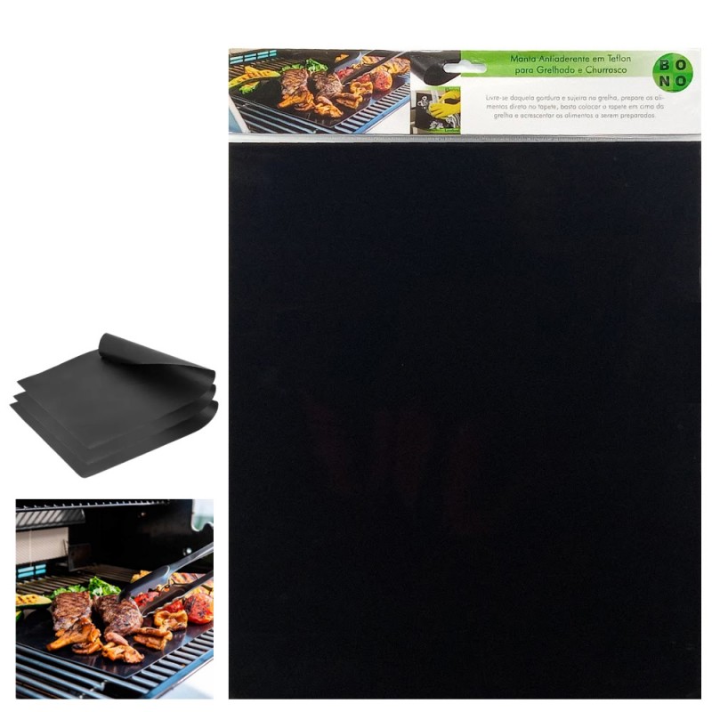 MANTA ANTIADERENTE PARA CHURRASQUEIRA 30X40 REF: BE4022 MANTA ANTIADERENTE PARA CHURRASQUEIRA 30X40 REF: BE4022