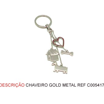CHAVEIRO EM METAL. TAM:9x4.3x2CM CHAVEIRO EM METAL. TAM:9x4.3x2CM