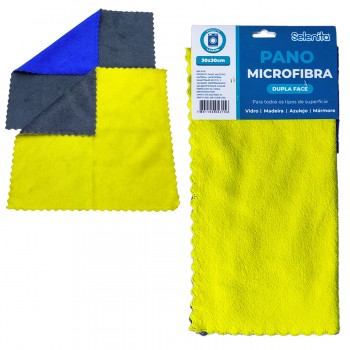 PANO MICROFIBRA DE POLIÉSTER 30X30 2 PEÇAS SORTIDO REF: 5315 PANO MICROFIBRA DE POLIÉSTER 30X30 2 PEÇAS SORTIDO REF: 5315