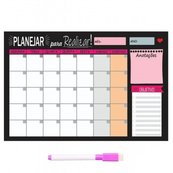 PLANNER PLANEJAR PARA REALIZAR 40X60CM REF: PG-23 PLANNER PLANEJAR PARA REALIZAR 40X60CM REF: PG-23