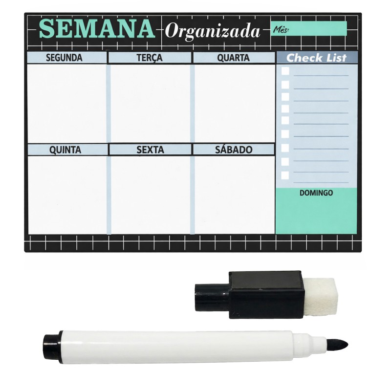 PLANEJADOR DE METAL COM CANETA REF: PP53 PLANEJADOR DE METAL COM CANETA REF: PP53