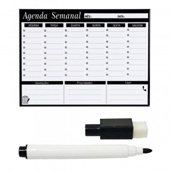 PLANEJADOR AGENDA SEMANAL 26X20 REF: PP55 PLANEJADOR AGENDA SEMANAL 26X20 REF: PP55