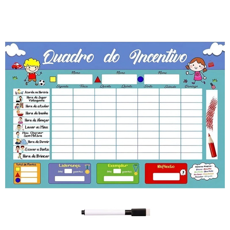 PLANNER QUADRO DO INCENTIVO 40X60 REF: DG 01 PLANNER QUADRO DO INCENTIVO 40X60 REF: DG 01