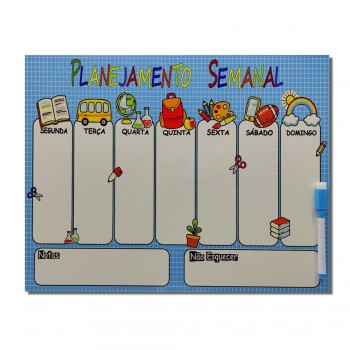 MINI PLANEJADOR EM METAL 40X29CM REF: MP-09 MINI PLANEJADOR EM METAL 40X29CM REF: MP-09