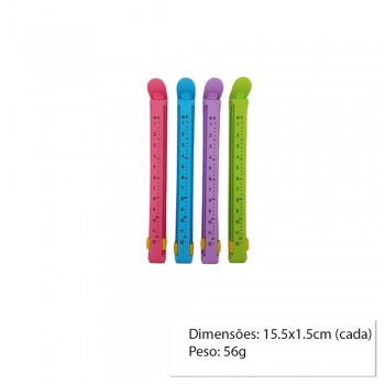 PRENDEDOR P/ ALIMENTOS 4PCS REF:MG-5371 PRENDEDOR P/ ALIMENTOS 4PCS REF:MG-5371