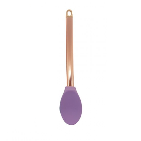 COLHER DE PLÁSTICO COM PONTA DE SILICONE ROXO REF: TP-103 COLHER DE PLÁSTICO COM PONTA DE SILICONE ROXO REF: TP-103