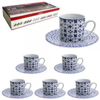 JOGO XICARA CAFE 90ML 12PCS JOGO XICARA CAFE 90ML 12PCS
