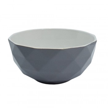 BOWL ZIMA EM PORCELANA CINZA 540ML REF: BOWL-005CZ BOWL ZIMA EM PORCELANA CINZA 540ML REF: BOWL-005CZ
