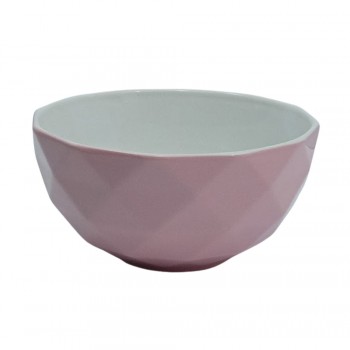 BOWL ZIMA EM PORCELANA ROSA 540ML REF: BOWL-005RS BOWL ZIMA EM PORCELANA ROSA 540ML REF: BOWL-005RS