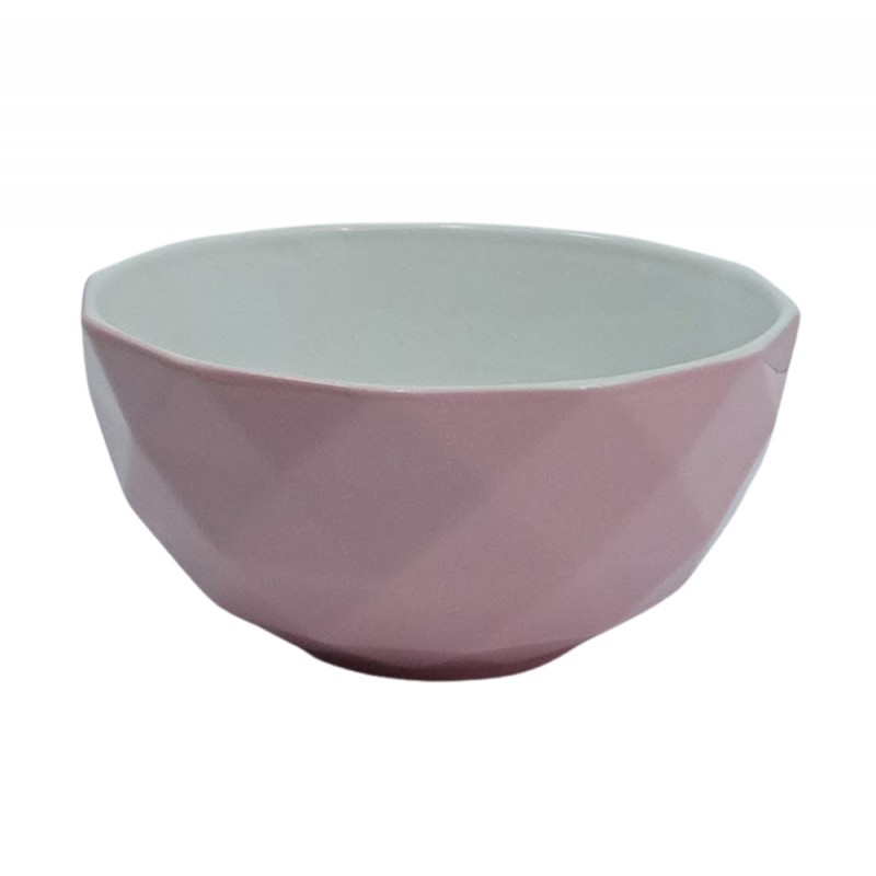 BOWL ZIMA EM PORCELANA ROSA 540ML REF: BOWL-005RS BOWL ZIMA EM PORCELANA ROSA 540ML REF: BOWL-005RS