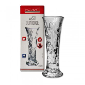VASO DECORATIVO EURIDICE TR EM VIDRO 15CM REF: VASO-051 VASO DECORATIVO EURIDICE TR EM VIDRO 15CM REF: VASO-051