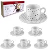 JOGO XICARA CAFE 90ML 12PCS