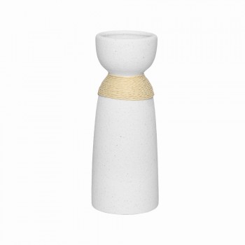 VASO DECORATIVO DE MESA EM CERÂMICA REF: VASO089 VASO DECORATIVO DE MESA EM CERÂMICA REF: VASO089