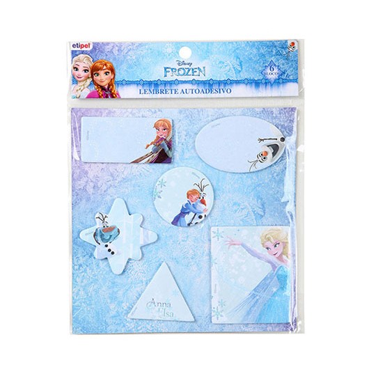 LEMBRETE AUTOADESIVO FROZEN 6 UNI LEMBRETE AUTOADESIVO FROZEN 6 UNI