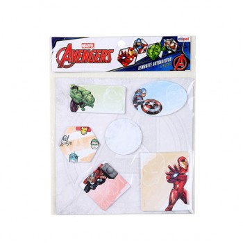 LEMBRETE AUTOADESIVO AVENGERS LEMBRETE AUTOADESIVO AVENGERS