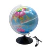 GLOBO TERRESTRE 30CM BASE COR PRETA REF: 310467 GLOBO TERRESTRE 30CM BASE COR PRETA REF: 310467