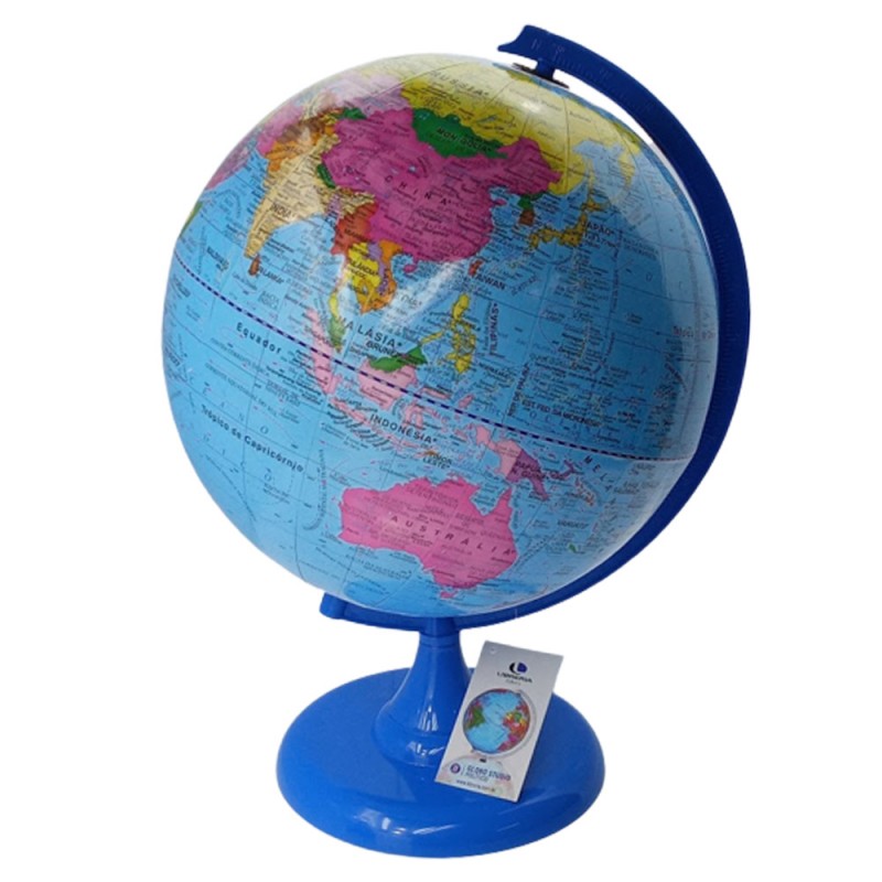 GLOBO TERRESTRE 30CM STUDIO POL BASE AZUL CELESTE REF: 313406 GLOBO TERRESTRE 30CM STUDIO POL BASE AZUL CELESTE REF: 313406