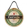 PLACA DECORATIVA DE MADEIRA COM CORDA REF: JPL2264 PLACA DECORATIVA DE MADEIRA COM CORDA REF: JPL2264