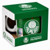 CANECA DE PORCELANA 120ML MODELO PALMEIRAS REF: TSP002BR3-3
