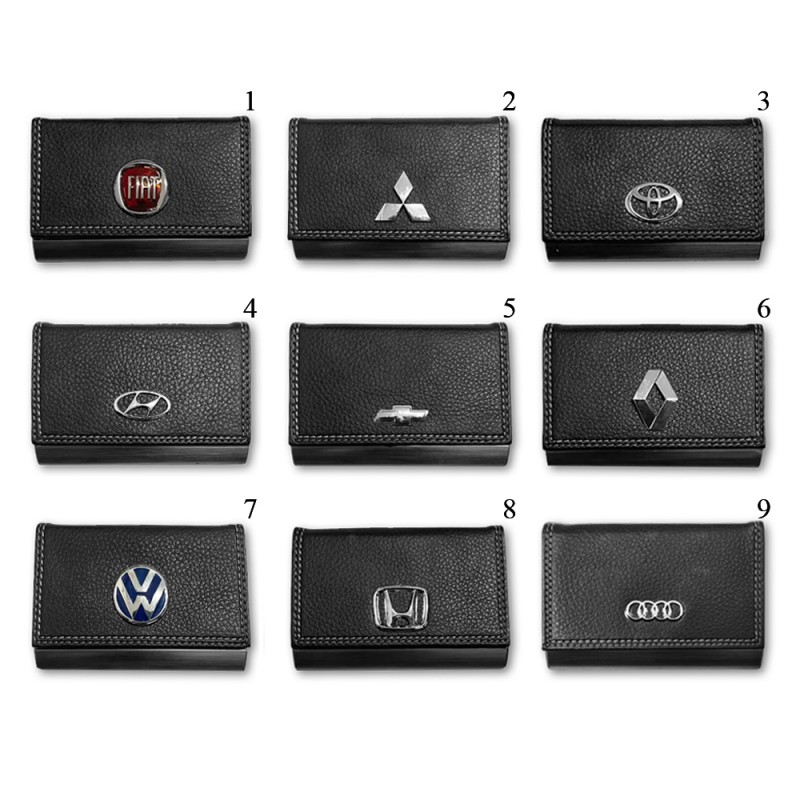 PORTA CARTÃO MODELO LOGOS DE CARROS EM MATERIAL SINTÉTICO REF: AN007 PORTA CARTÃO MODELO LOGOS DE CARROS EM MATERIAL SINTÉTICO REF: AN007