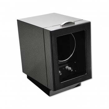 CAIXA PARA RELÓGIO "WATCH WINDER" GIRATÓRIA EM FIBRA DE CARBONO REF: FWD196CF